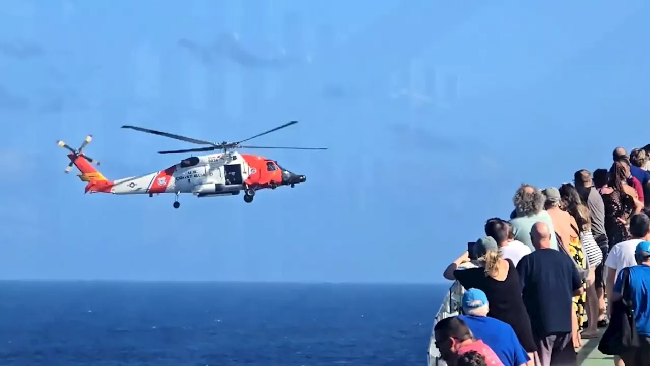 64-year-old woman medically evacuated from cruise ship off Puerto Rico coast