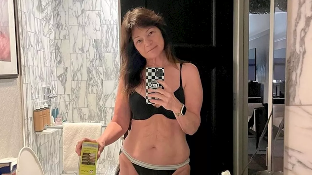 Valerie Bertinelli celebrates body confidence with bikini mirror selfie