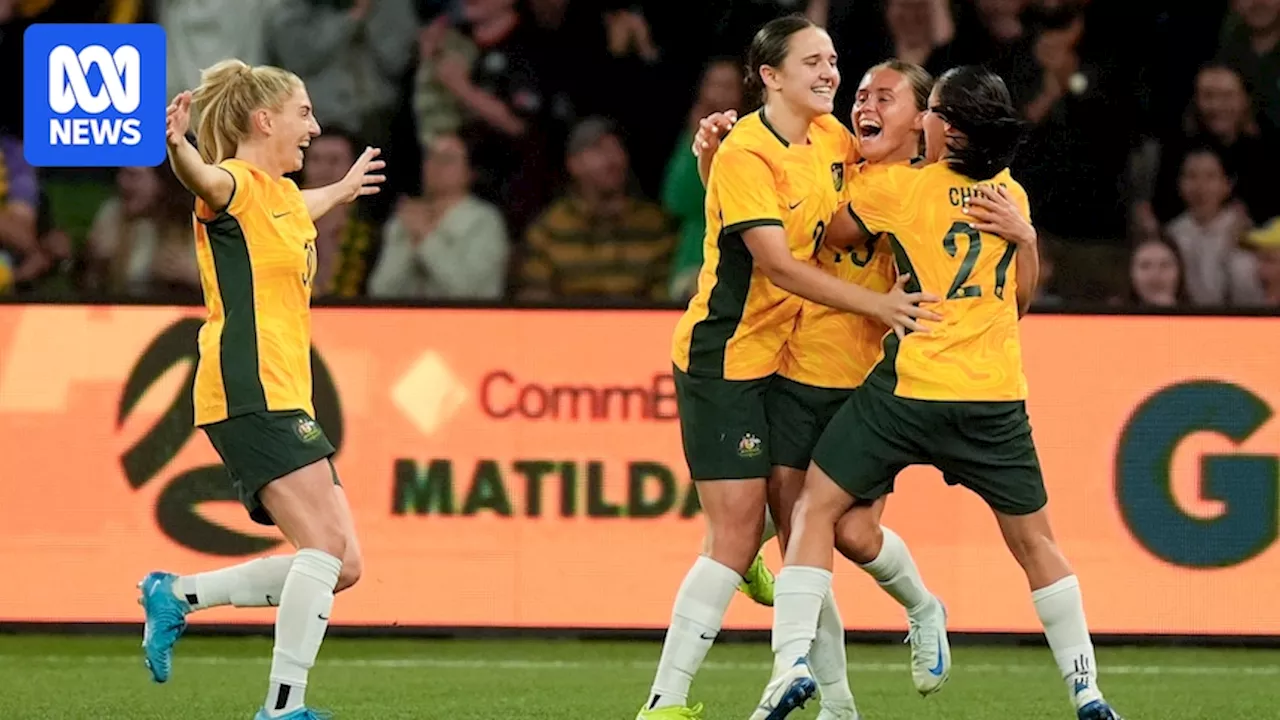 Matildas vs Chinese Taipei: Tash Prior, Sharn Freier and Bryleeh Henry score first international goals in 3-1 win at AAMI Park