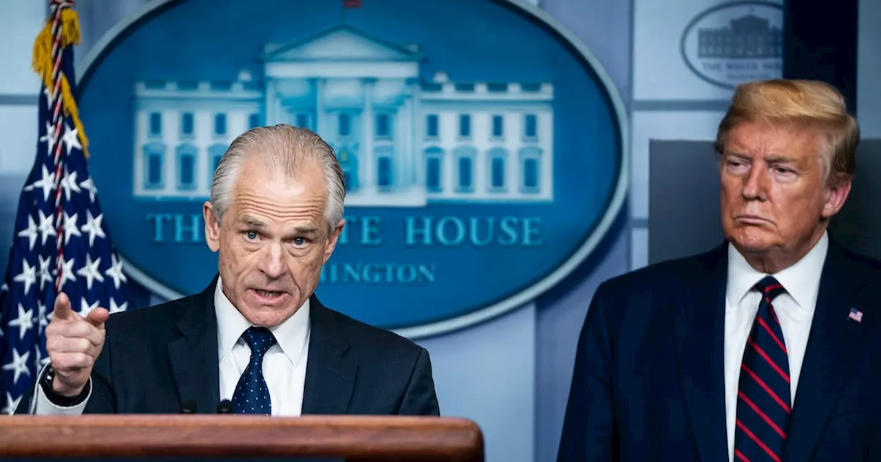 Trump hires Peter Navarro as White House trade adviser months after his release from prison