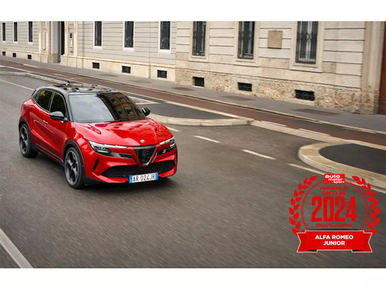 Alfa Romeo Junior ottiene un riconoscimento importante in Svezia