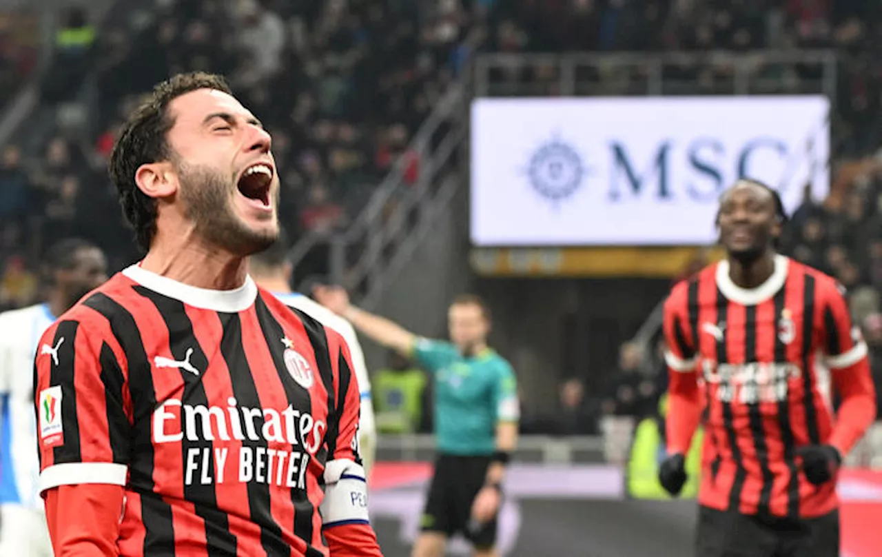 Coppa Italia: Milan ai quarti di finale, Sassuolo battuto 6-1 LE FOTO