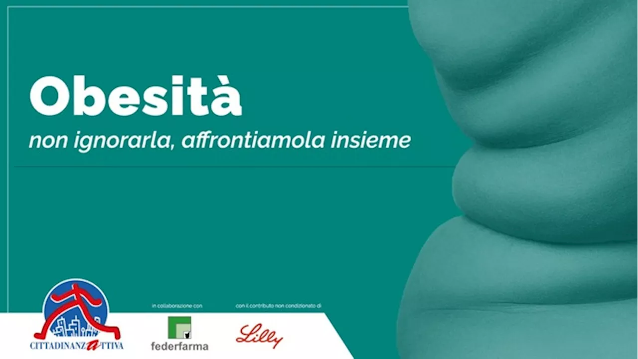 Obesità, campagna informativa di Cittadinanzattiva e Federfarma