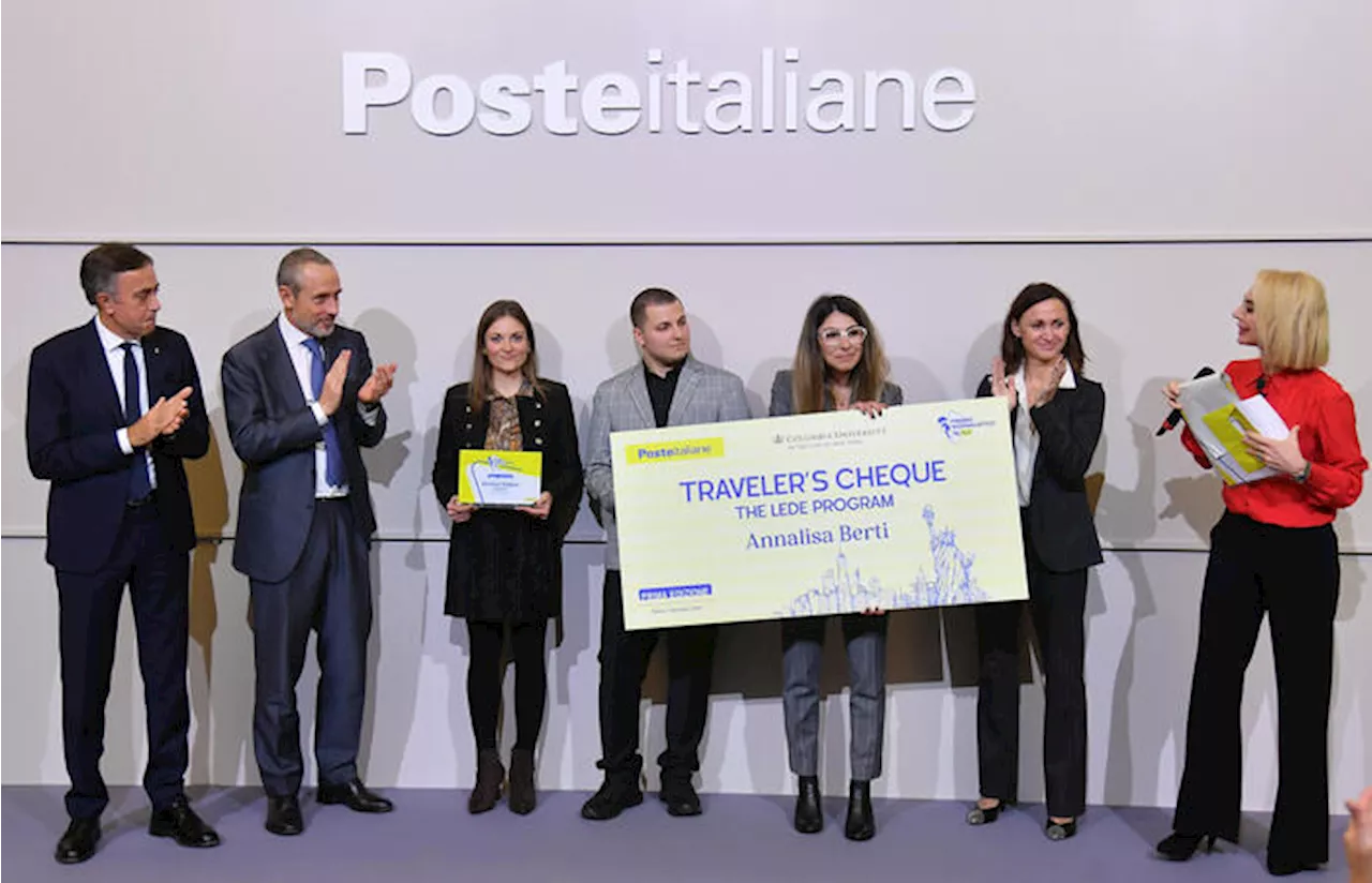 Premiati da Poste Italiane i giovani talenti del giornalismo