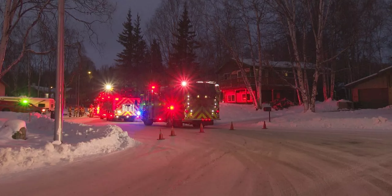 Quick action prevents major loss in East Anchorage house fire