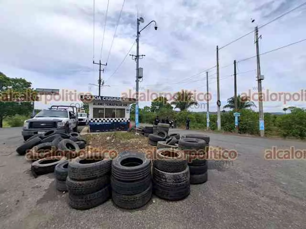 Policías estatales pusieron “retén para extorsionar” en Álamo, denuncian