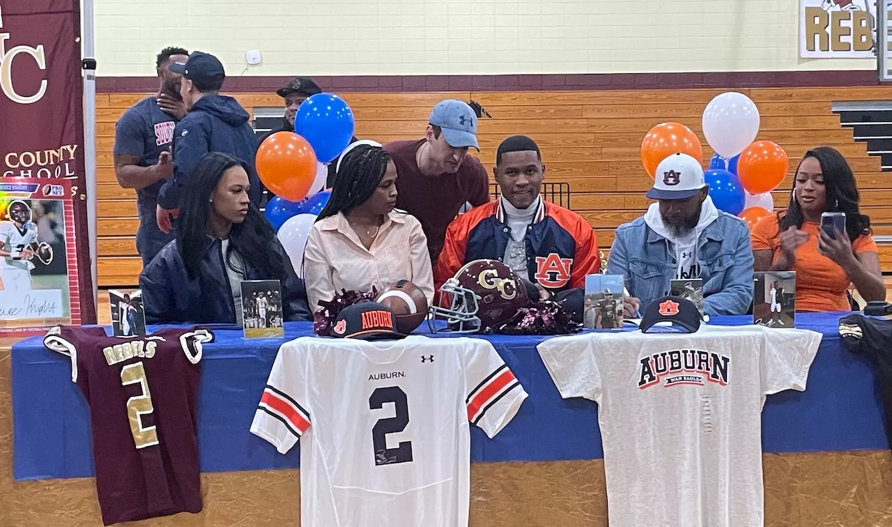 Auburn signee Deuce Knight explains his viral field rush at Ole Miss