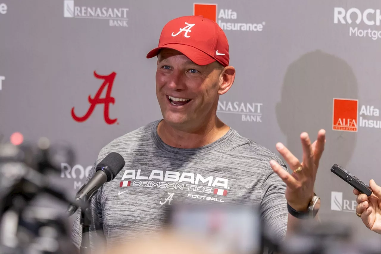 Kalen DeBoer reacts to Alabama football’s new spot in CFP rankings