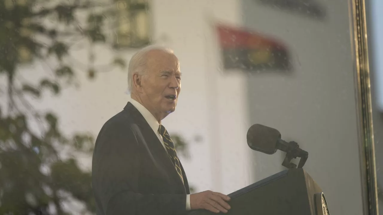 'Amtrak Joe' Biden uses his visit to Angola to promote a major African rail project