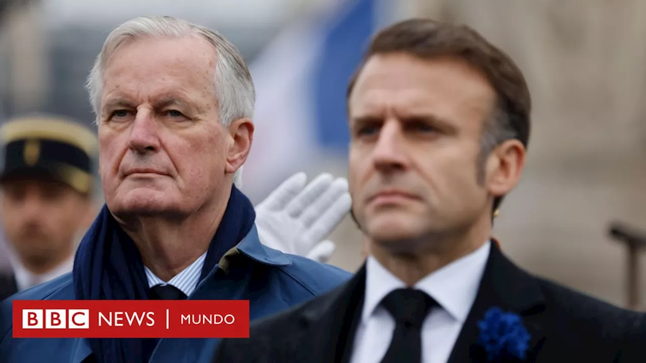 Macron Ante Escenarios Difíciles Tras Caída del Gobierno de Barnier