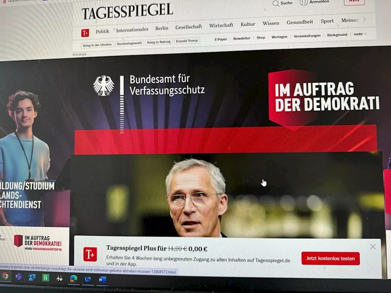 „Im Auftrag der Demokratie“: Warum der Verfassungsschutz neuerdings in den Medien Anzeigen schaltet