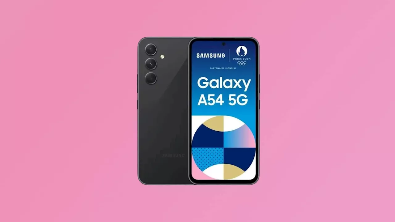 Le Galaxy A54 de Samsung est à moins de 300 euros, n'attendez plus