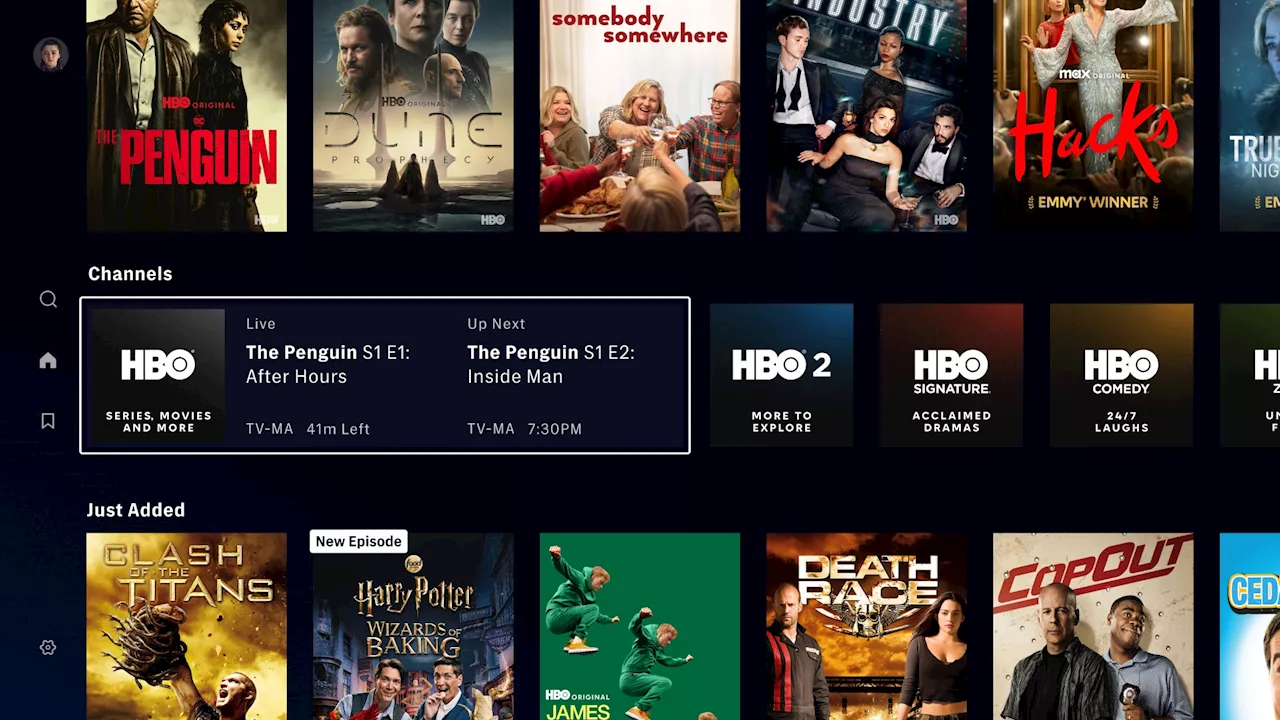 Live, 24/7 HBO channels are now streaming in the Max app