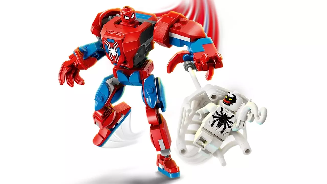 Spider-Man Suits Up to Take on Anti-Venom with New LEGO Set