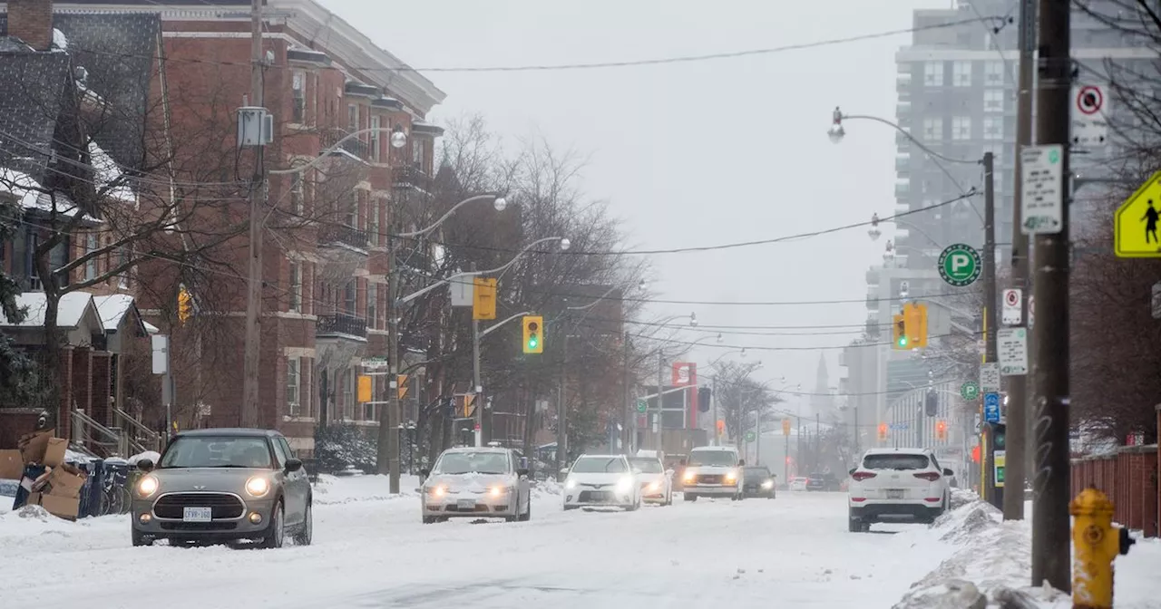 Toronto is bracing for its first true snow event of the season