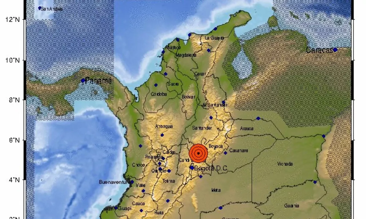 Sismo sacudió el centro de Colombia este 4 de diciembre; en Bogotá se sintió leve