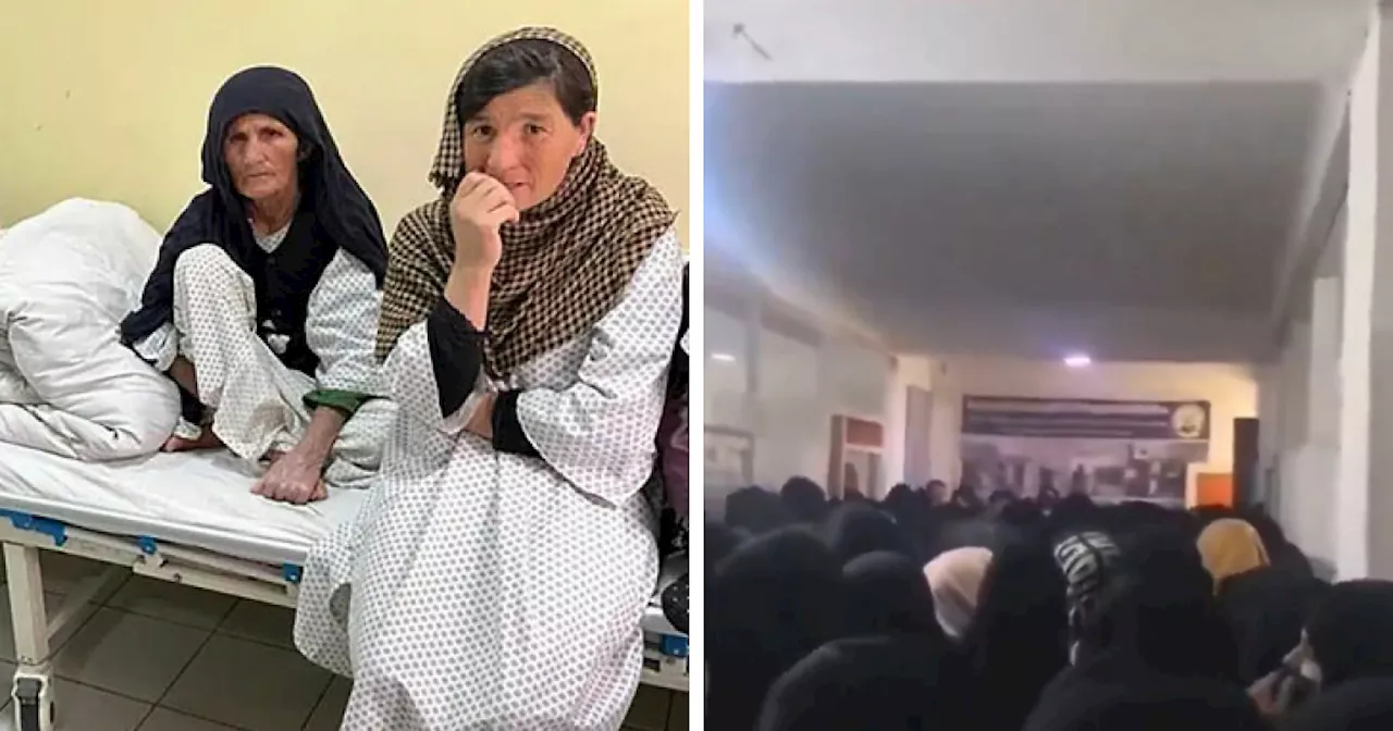 Afghan Women Weep In Viral Video As Taliban Bans Access To Male Doctors And Medical Training