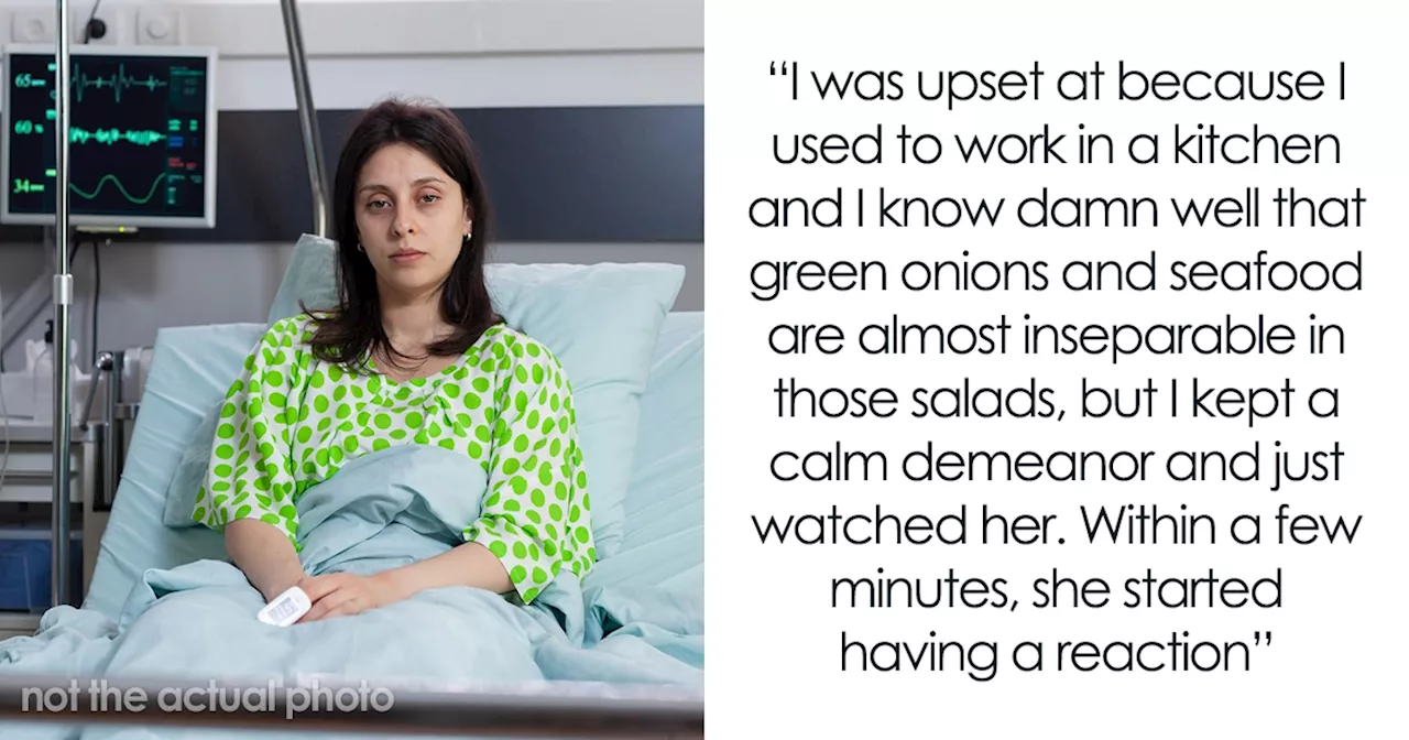 Husband Rushes Allergic Wife to ER After She Eats Crab Salad with Harmful Onions