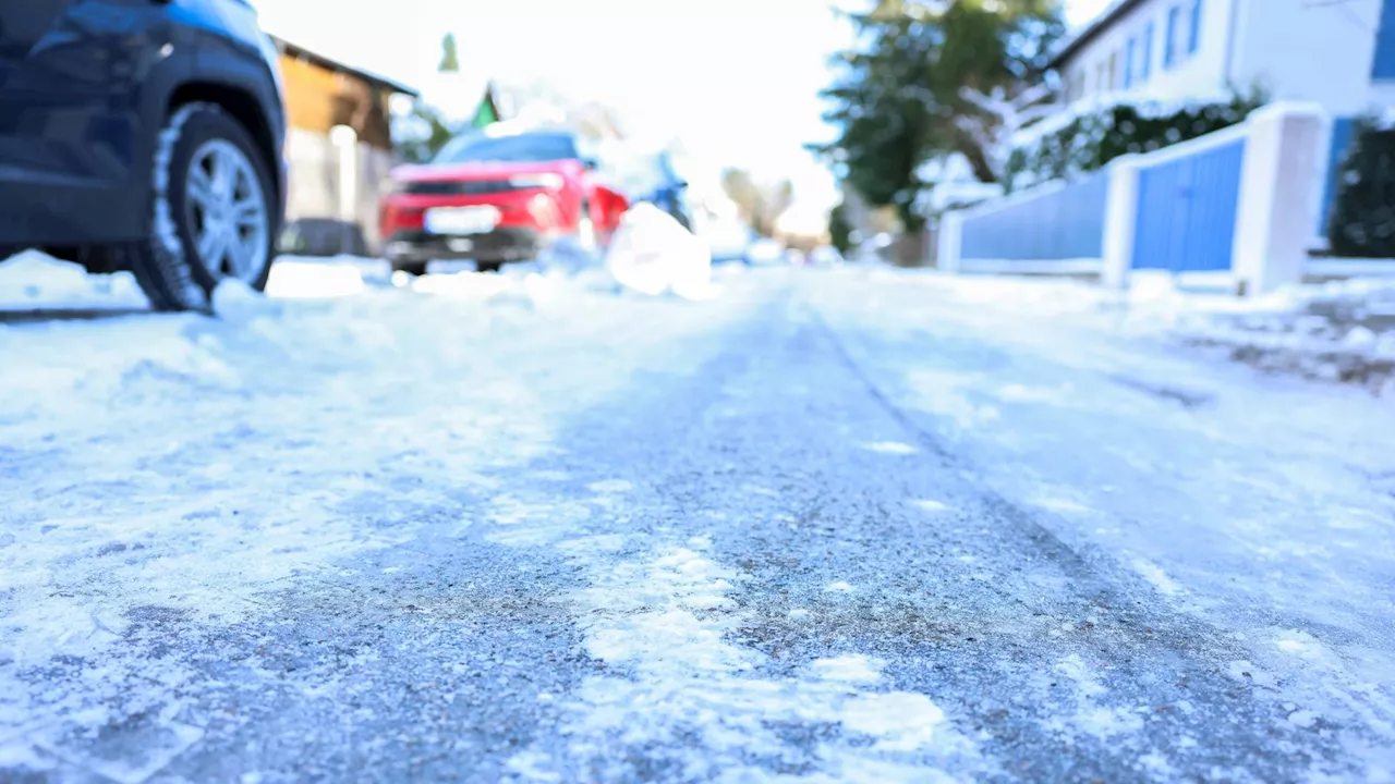 Wetter in Bayern: Laut DWD Glatteis im Norden