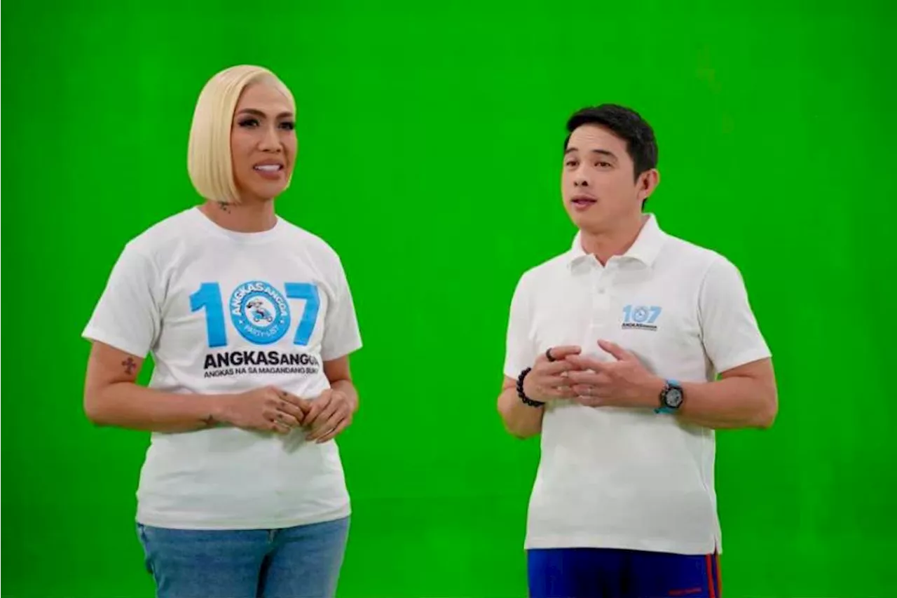 Vice Ganda joins Angkasangga Partylist for joyful campaign shoot