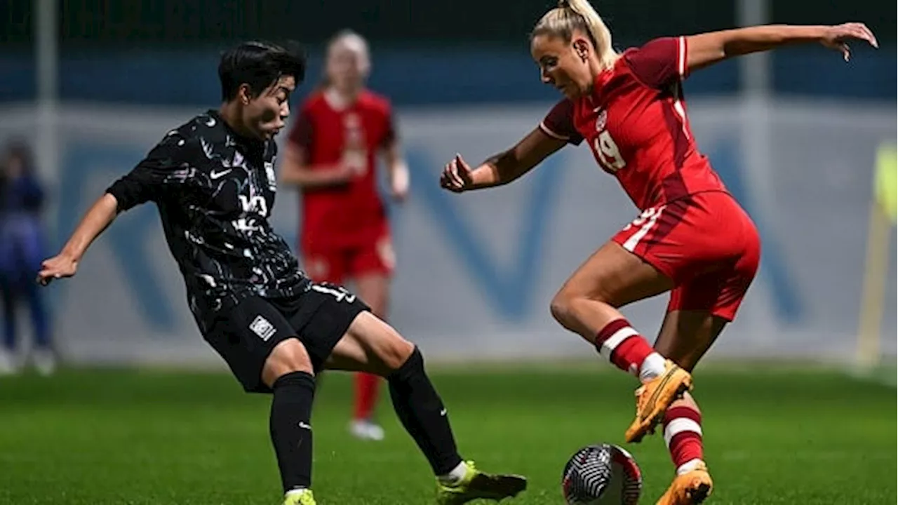 Canadian soccer women wrap up eventful year with lopsided 5-1 win over South Korea