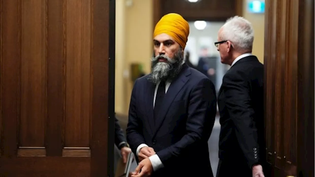 NDP Leader Rejects Conservative Non-Confidence Motion