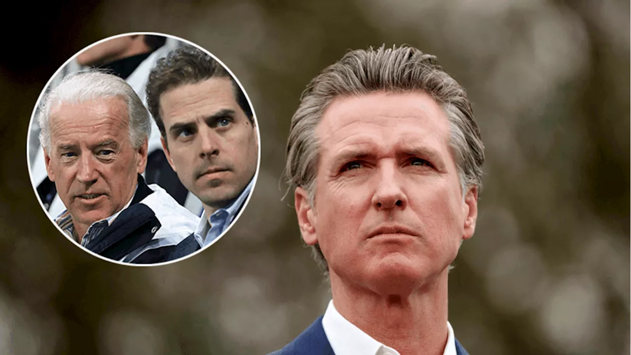 Newsom rips President Biden for pardoning son Hunter: 'Can't support the decision'