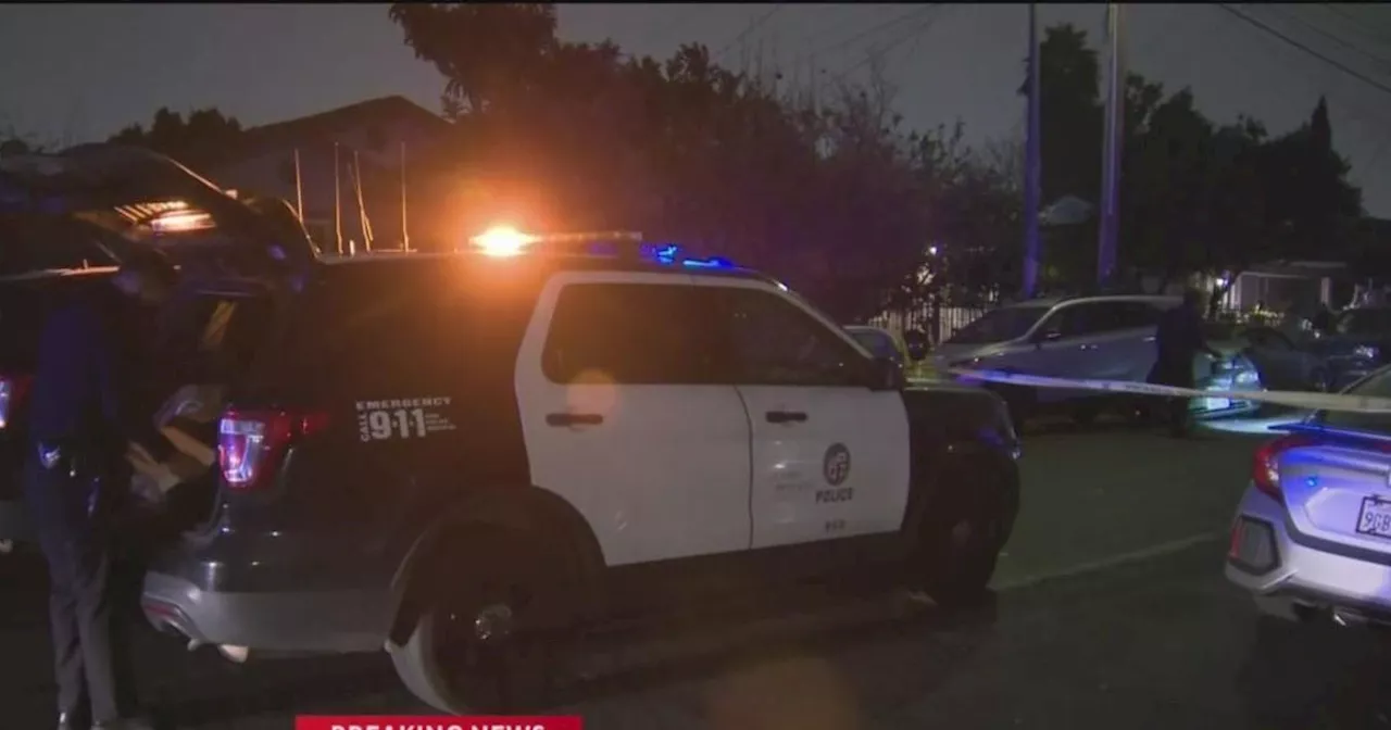 South Los Angeles shooting call to police turns out to be a truck ramming another car