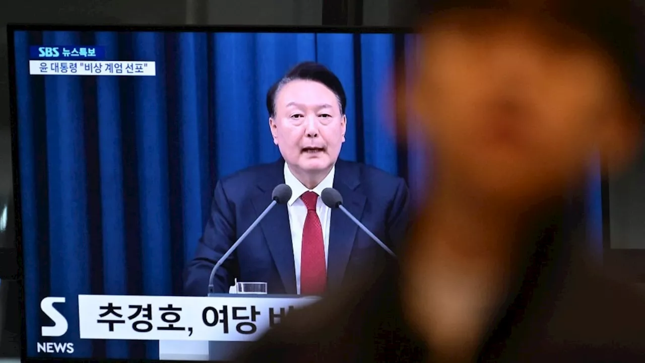 South Korean president faces impeachment after martial law debacle; defence minister offers to resign