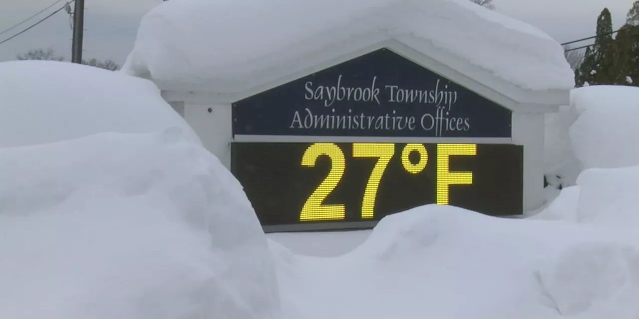 Saybrook Township hammered with over 60 inches of snow; more on the way