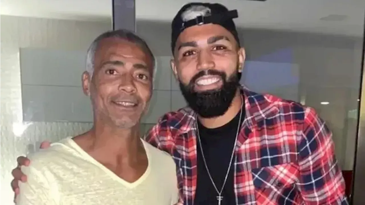 Romário coloca Gabigol no “pódio” de ídolos do Flamengo