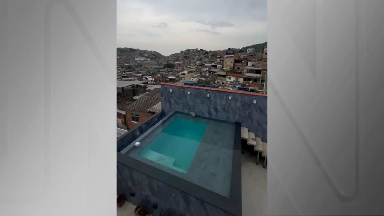 Traficantes criaram “ilhas de luxo” em favela do Rio; veja imagens