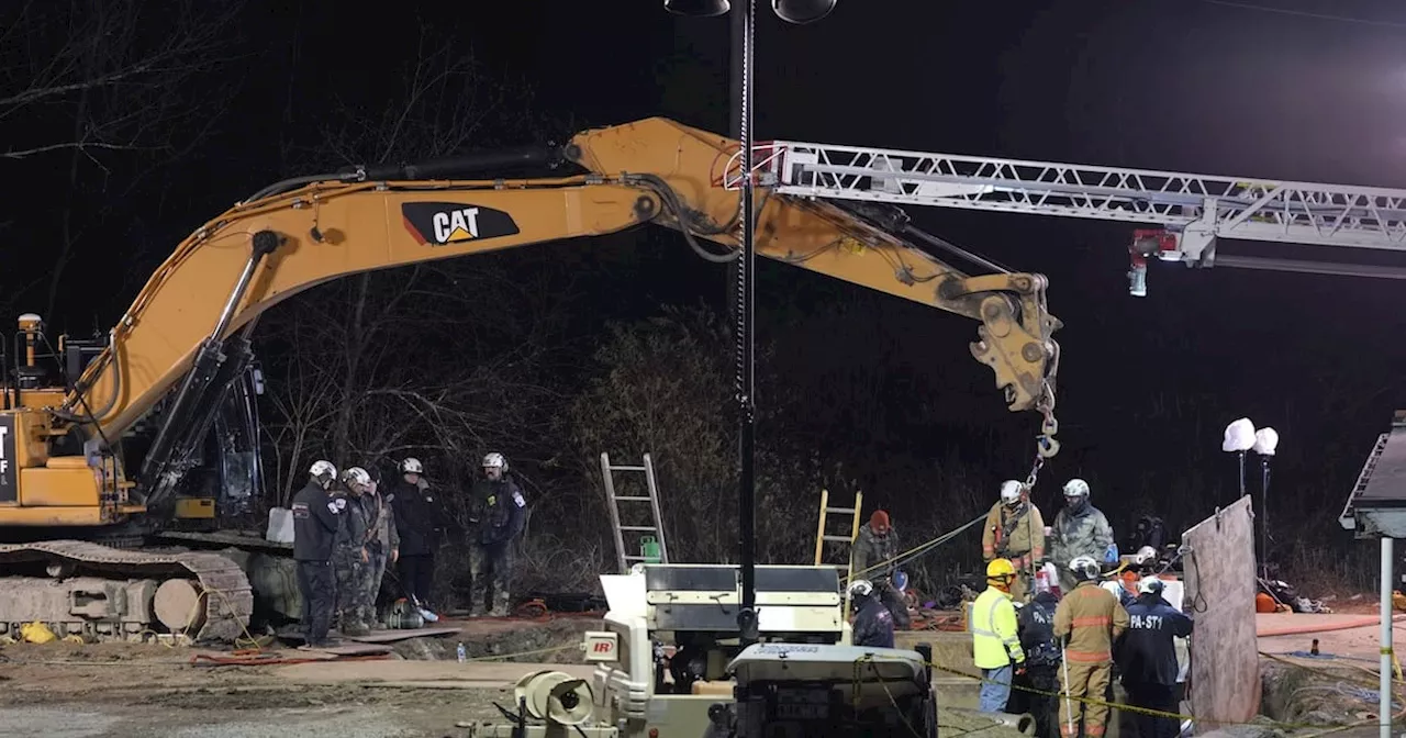 Rescue Workers Search Through Night for Woman Who Fell into Sinkhole While Searching for Cat