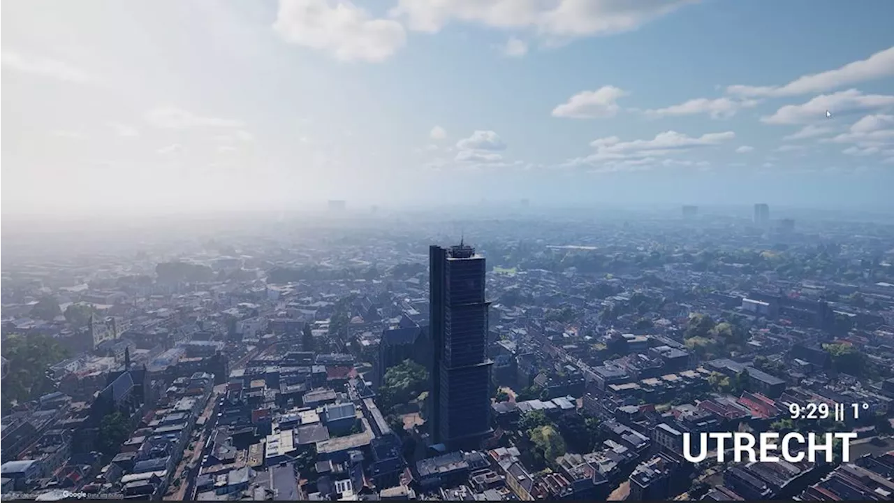 Incredible weather visualisation in Unreal Engine 5 can show real-time conditions in any city