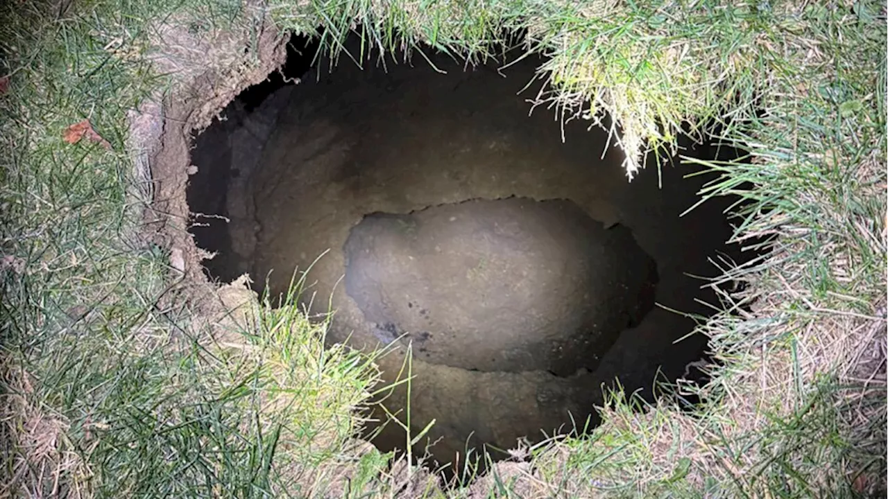 Authorities fear a Pennsylvania woman was swallowed by a sinkhole while looking for her cat