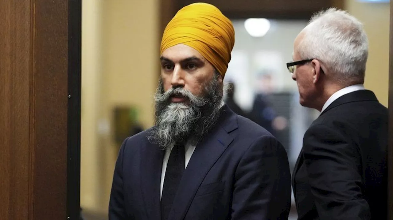 NDP won't support Conservative non-confidence motion that quotes Singh