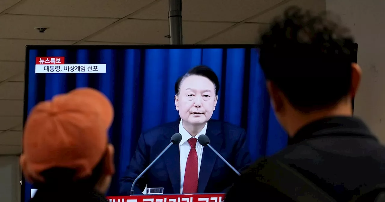 Sør-Koreas president innfører militær unntakstilstand