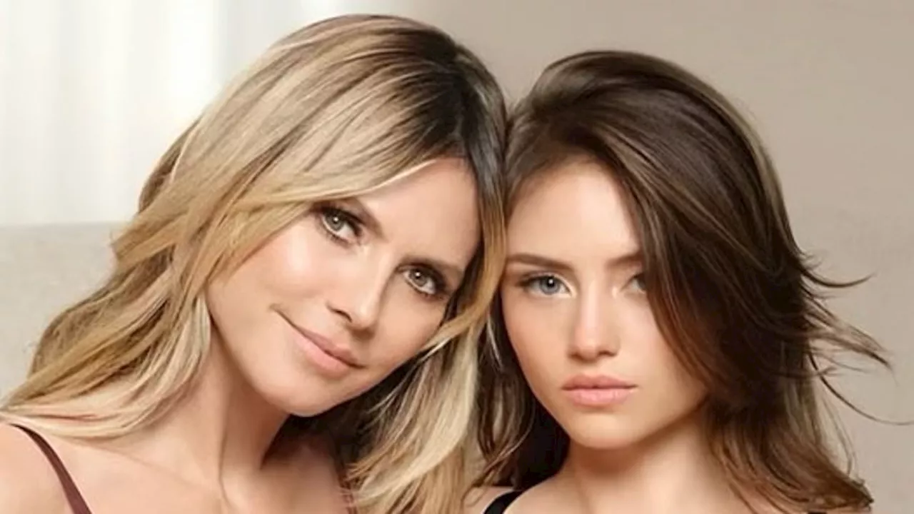 Heidi Klum and Daughter Leni Spark Controversy with Racy Lingerie Ad