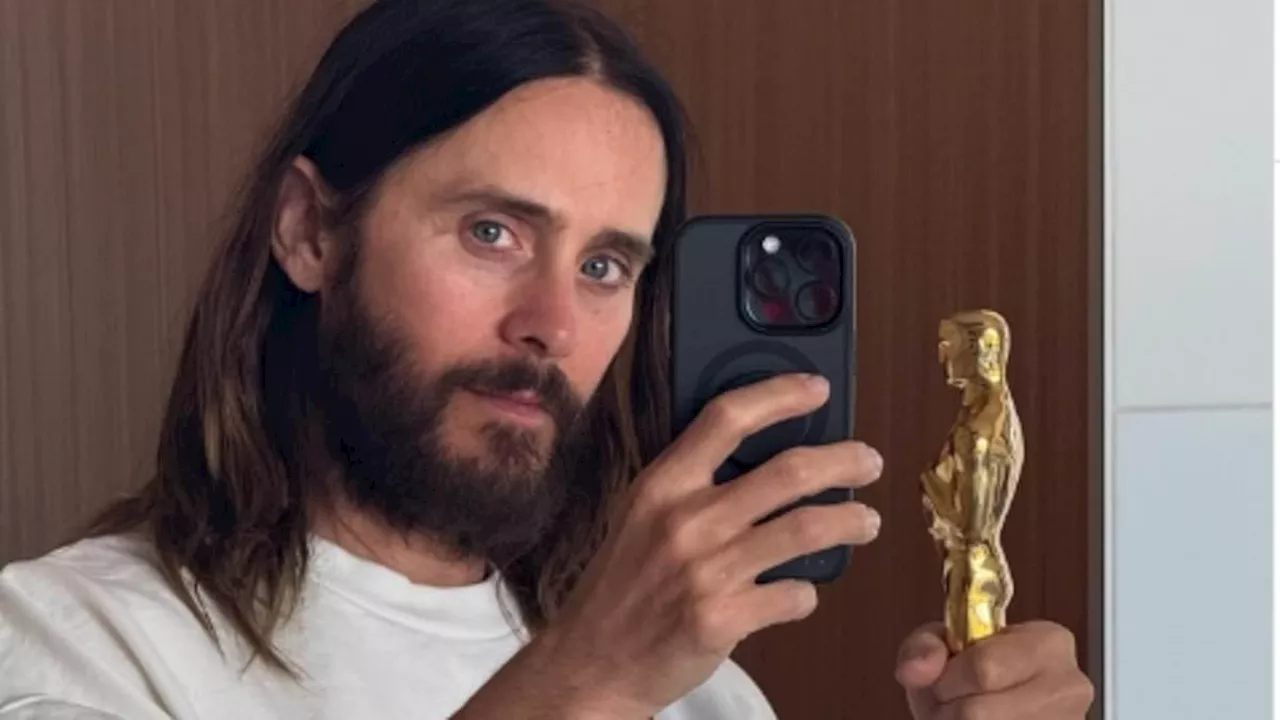 Jared Leto Finally Finds His Missing Oscar After Three Years