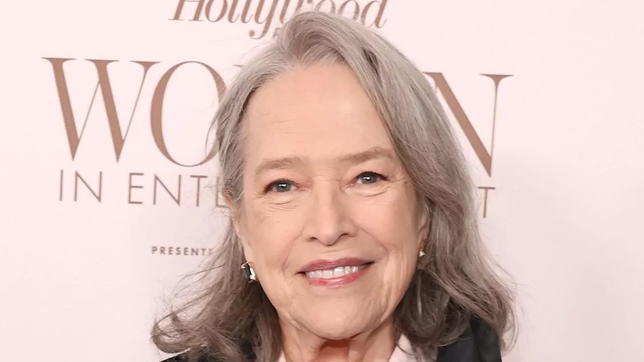 Kathy Bates Shows Off Slimmer Figure at Hollywood Gala