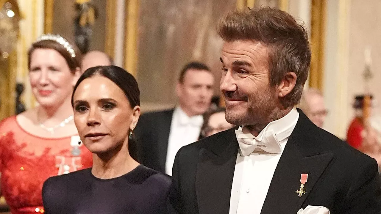 Beckhams' Attendance at State Banquet Suggests Growing Distance from Prince Harry and Meghan