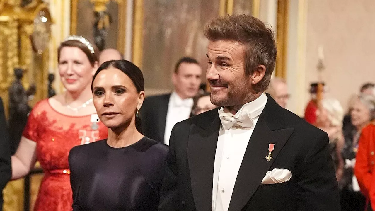 David Beckham Steals the Show at Buckingham Palace's State Banquet