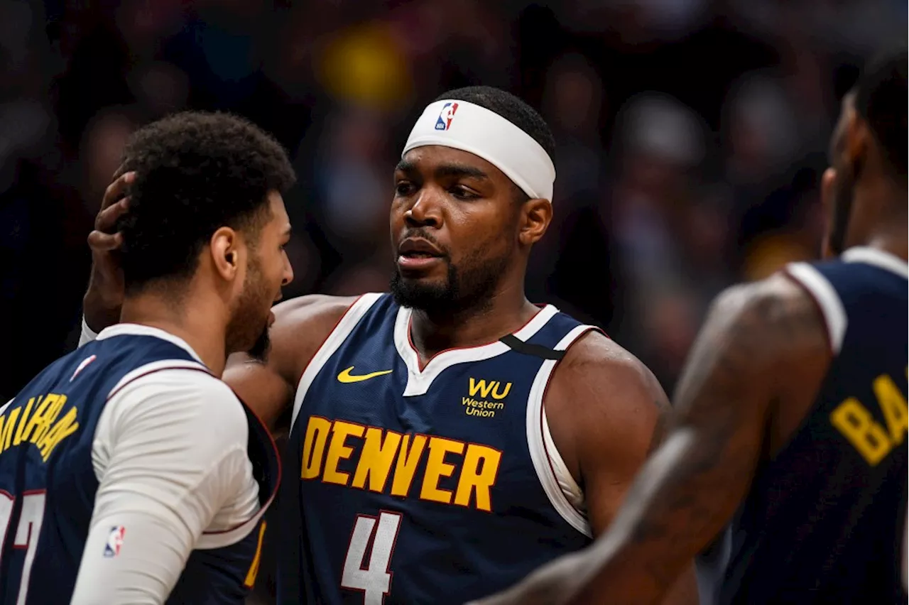 Paul Millsap Pats Jamal Murray After Drawing Foul