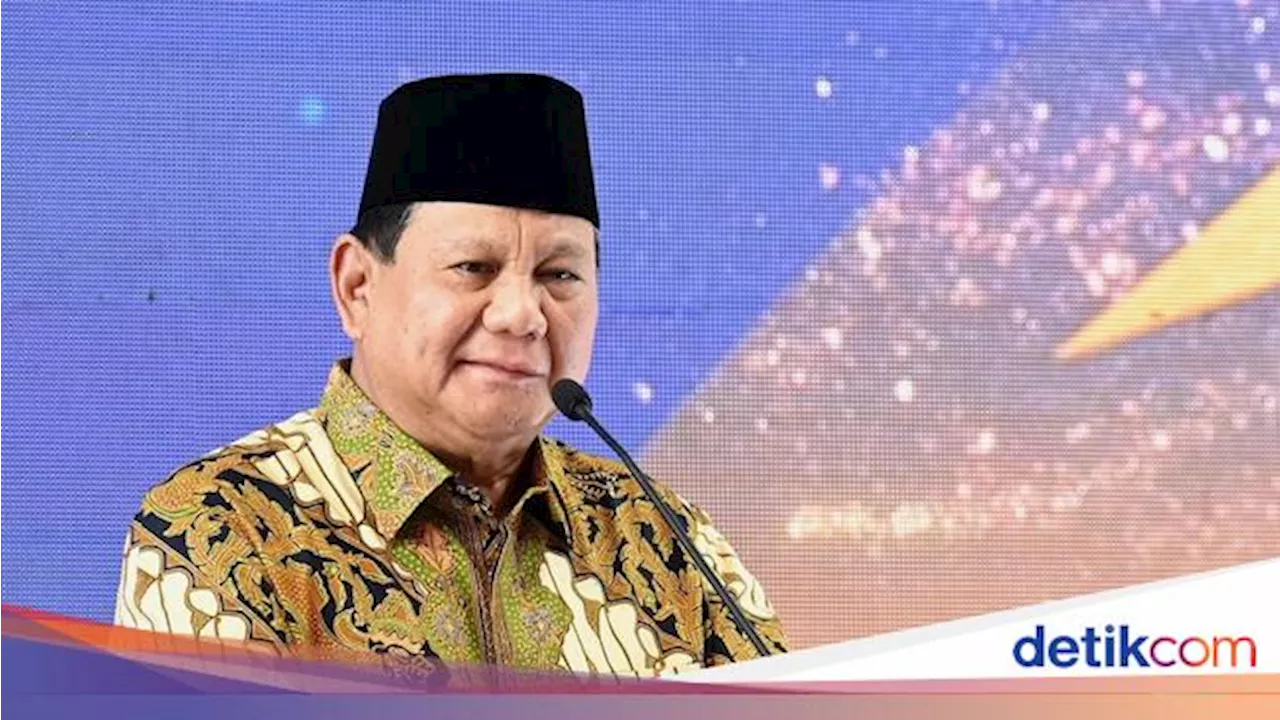 Prabowo Sebut Banyak Negara Mau Jegal Upaya Hilirisasi Mineral RI