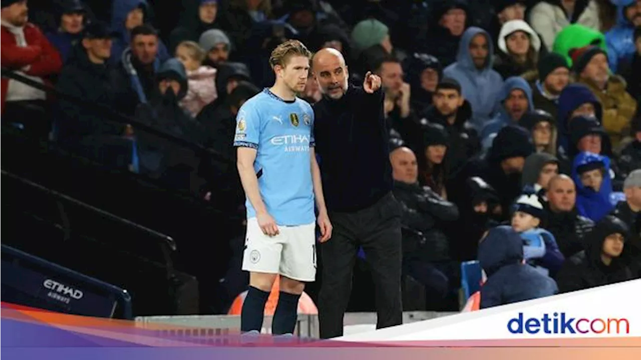 Respons Sarkas Guardiola Soal Isu 'Ribut' dengan De Bruyne