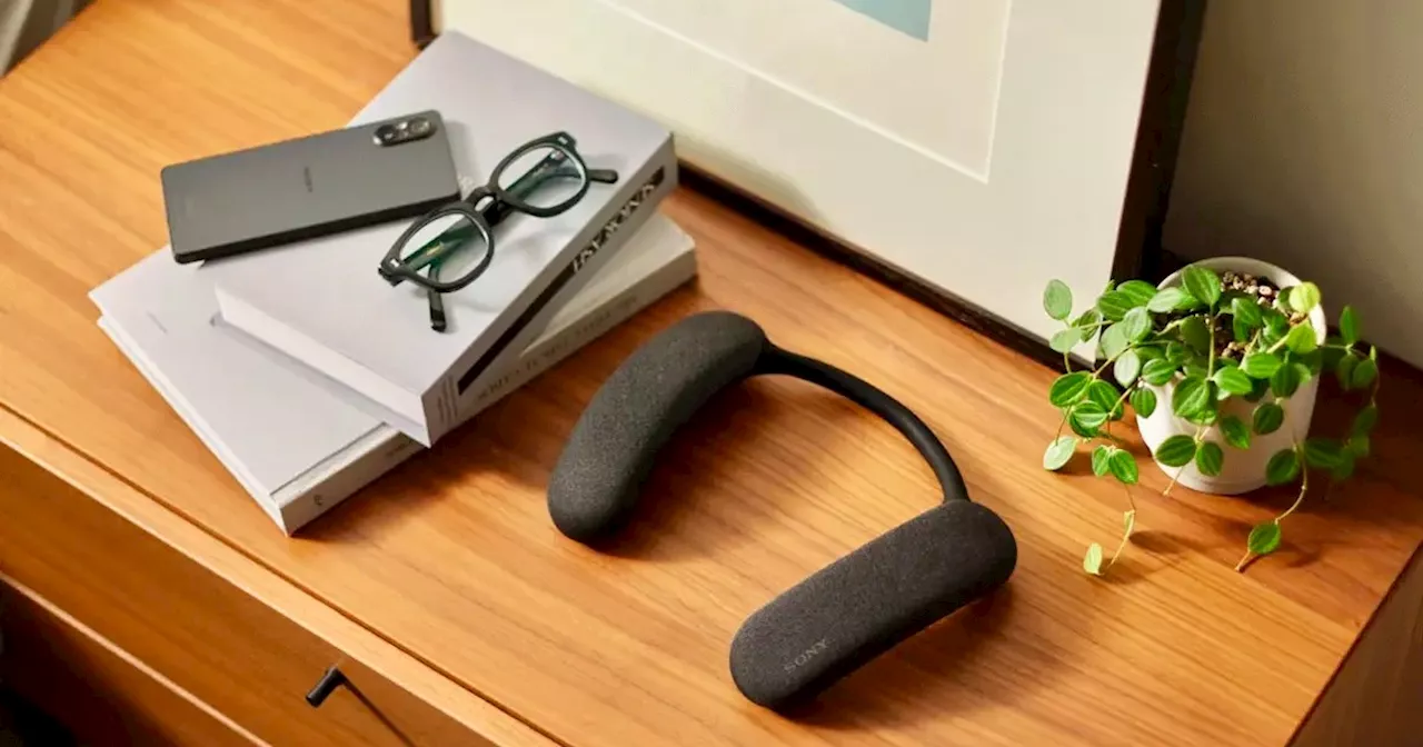 Sit right in the middle of the action with this Sony wearable speaker, now $100 off!