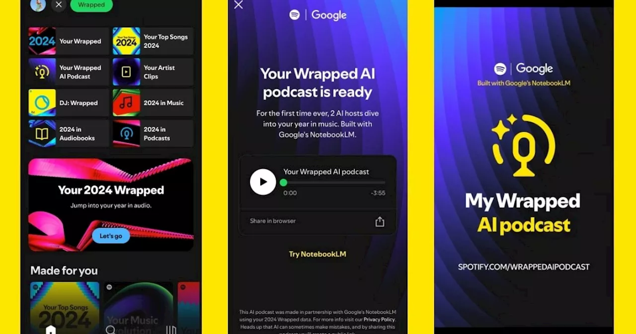 Spotify Introduces AI-Powered Podcast For Yearly Wrapped 2024