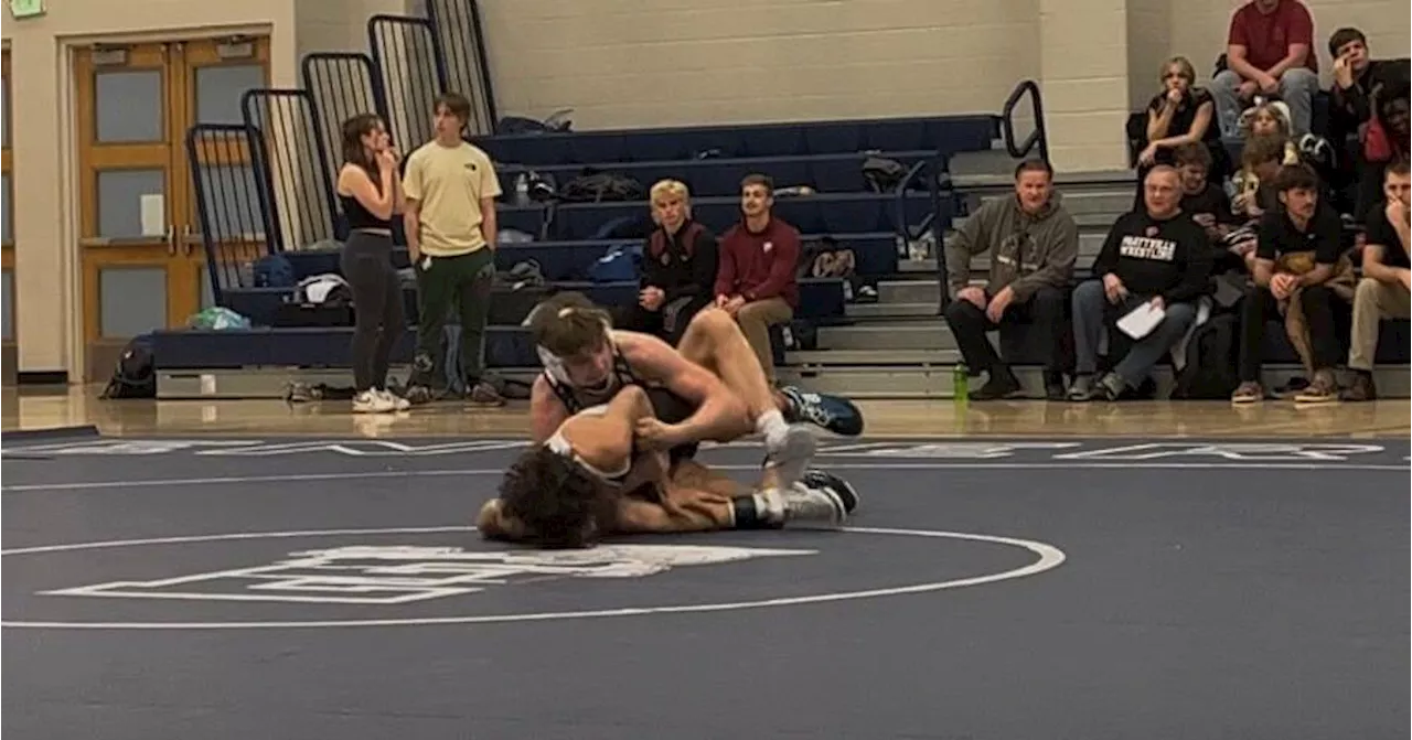 Enterprise wrestlers wins two dual matches on Senior Night