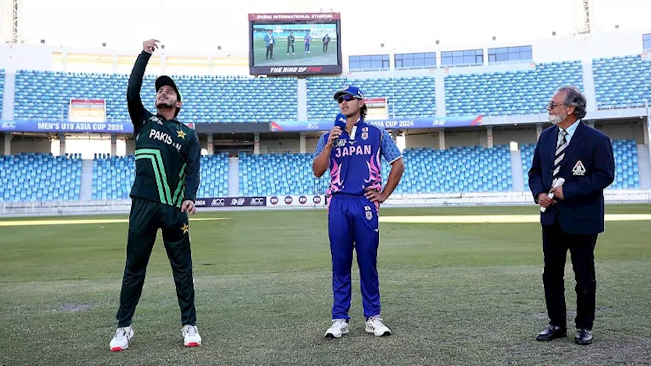 Pakistani Under-19 Batting in Asian Cricket Council Under-19 Asia Cup Against Japan Under-19