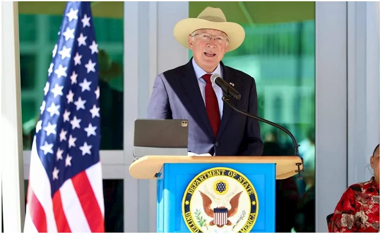 Ken Salazar destaca relación México-EU; asegura que nuevo gobierno de Trump no afectará vínculos